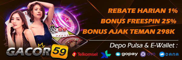 Bonus Harian 1% GACOR59 Terbesar